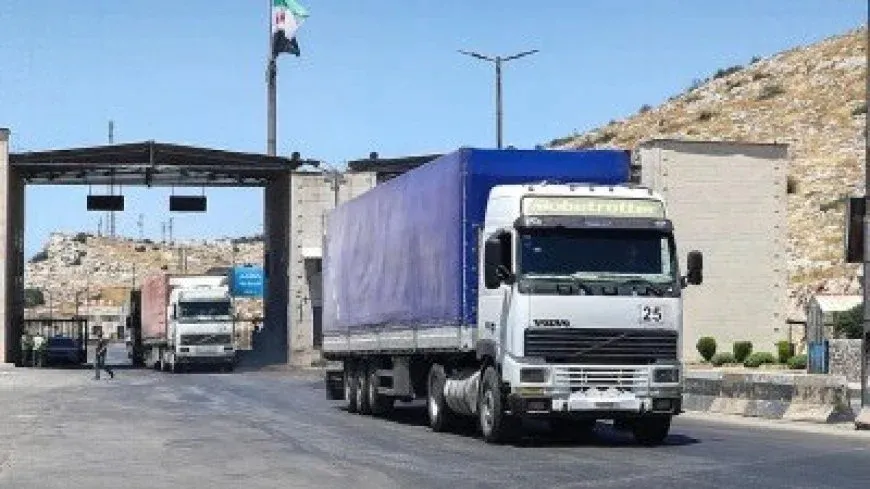 End of humanitarian aid deliveries to Syria through Turkey