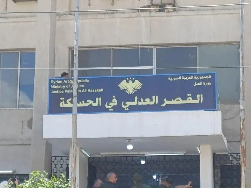 Public discontent in Hasaka after removal of Kurdish language from courthouse sign