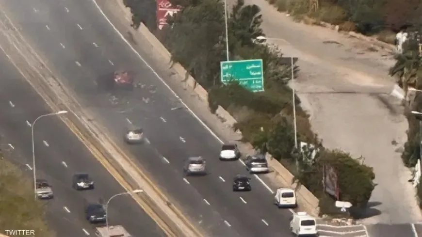 Two Israeli airstrikes target two cars south of Beirut in less than an hour