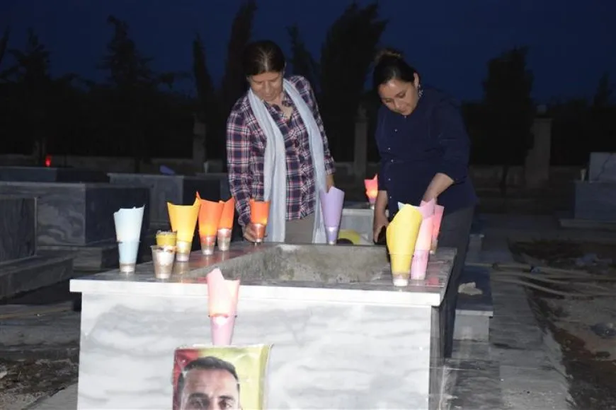 Candles lit at Martyrs’ Shrines on Kurdish Language Day