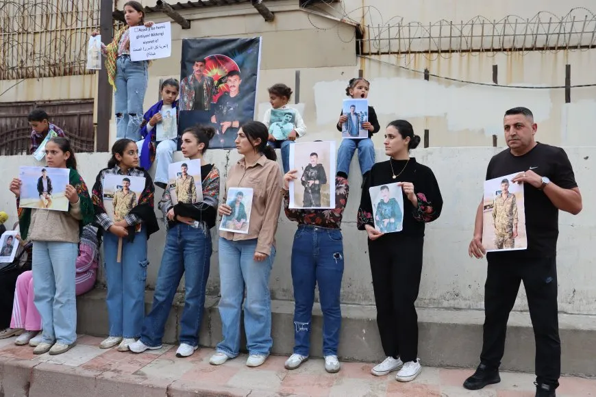 Protest in Qamishlo demands release of prisoners