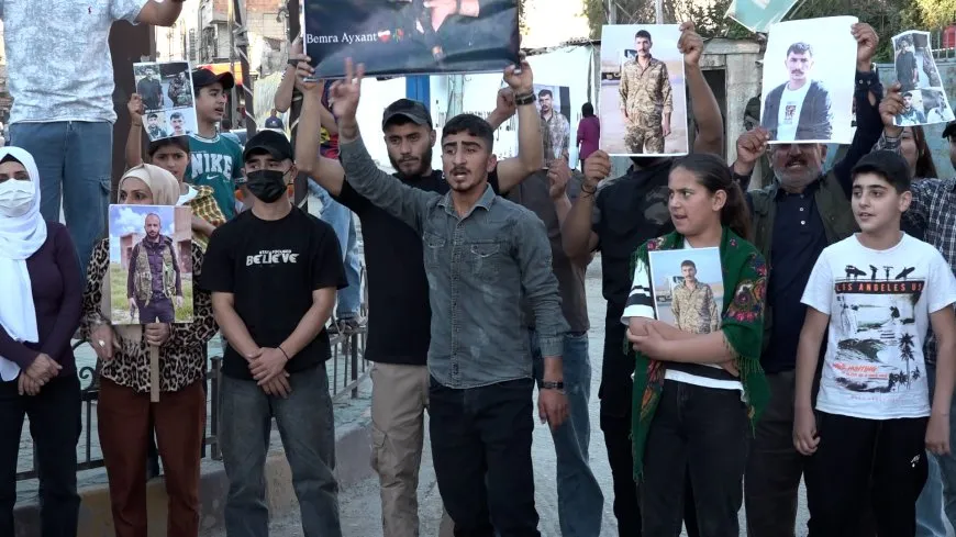 Ongoing protests in Qamishlo for release of prisoners