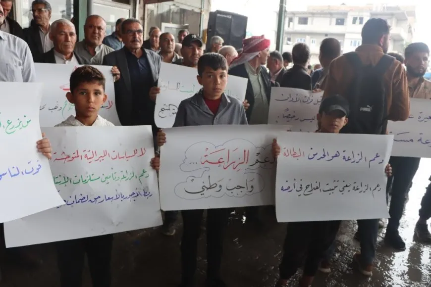 Protests in Hasaka, Qamishlo, Derik, Kobani against wheat pricing 