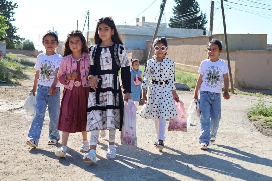 Children joy fills Rojava streets on Eid al-Adha amidst atmosphere of delight