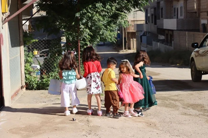 Children joy fills Rojava streets on Eid al-Adha amidst atmosphere of delight