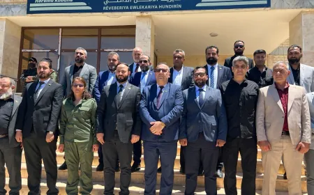 Governor of Aleppo arrives in Kobani