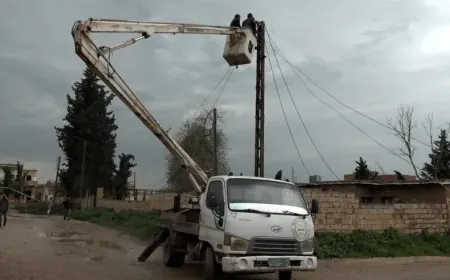 Continuous efforts to rehabilitate electricity stations, networks in Qamishlo