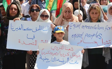 Popular support in Jazira for KNK move toward UN legal recognition of Kurdish people