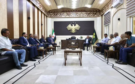 Meeting convened in Hasakah on matter of merger of trade unions