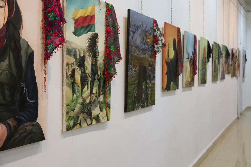 Hilal Zerin organizes artistic events in Qamishlo to support YPJ