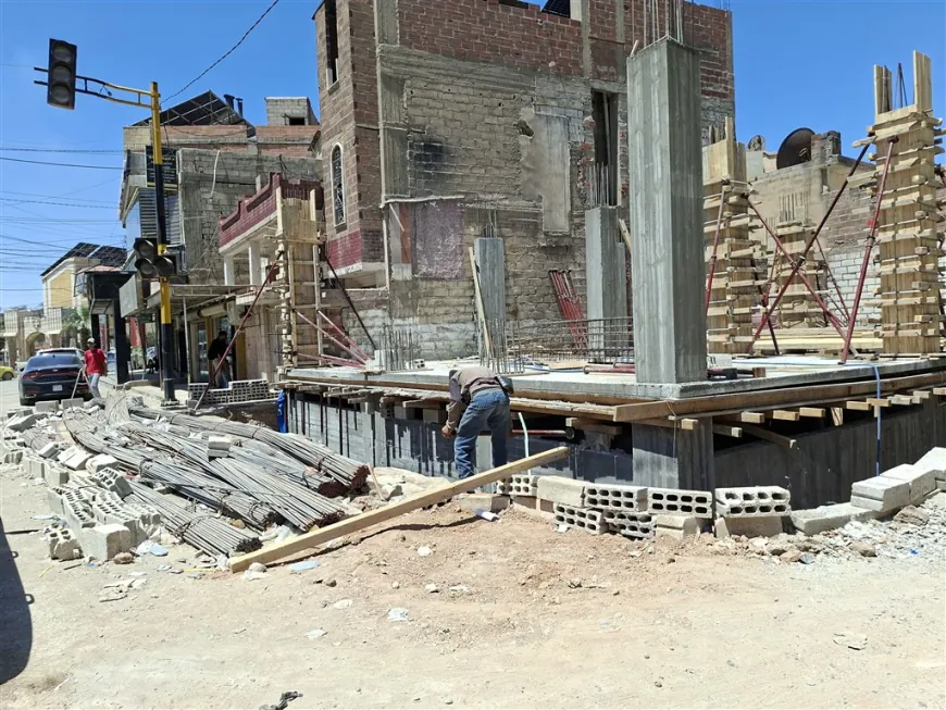 Accumulation of construction materials worsens traffic crisis in Hasakah