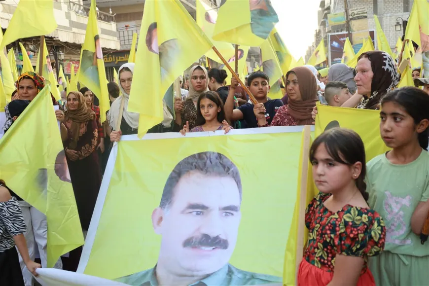 Mass rally in Hasakah calls for leader Ocalan’s physical freedom