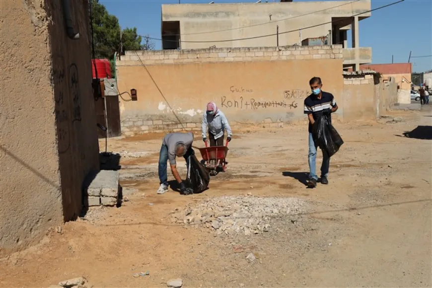 Cleaning operations continue in Tal Tamr, its countryside to enhance services, environment