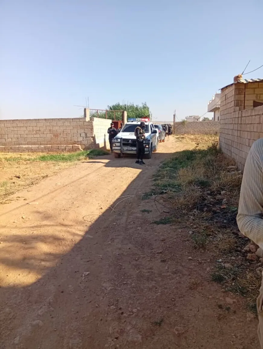 Security forces of the interim government raid towns of Tal Aran- Tal Hasel