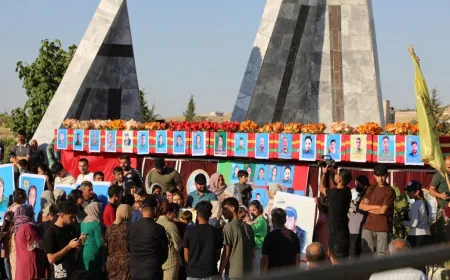 Remains of 18 martyrs transferred from Manbij to Kobani