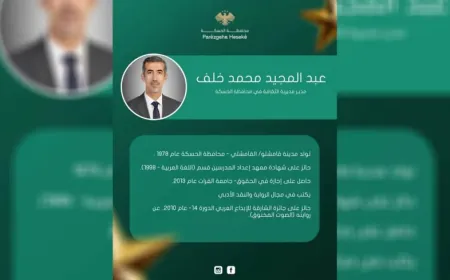 Writer Abdul Majid Khalaf appointed Director of Culture in Hasakah