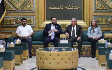 Hasakah governor discusses integration of agricultural institutions with agriculture minister