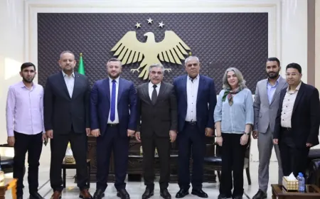 Hasakah Governor meets with new areas, districts' directors