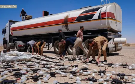 Iraq arrests suspects in arms smuggling to Syria inside an oil tanker