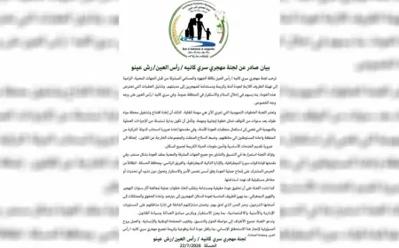 Serekaniye Displaced Committee welcomes return efforts
