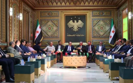 Hasakah Governor discusses state of educational institutions in region with Minister of Higher Education