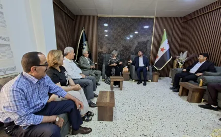 Political Affairs Delegation visits new Qamishlio region director