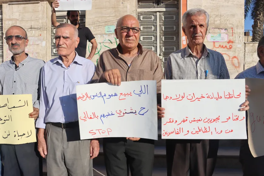 Qamishoi residents protest rising prices and power cuts