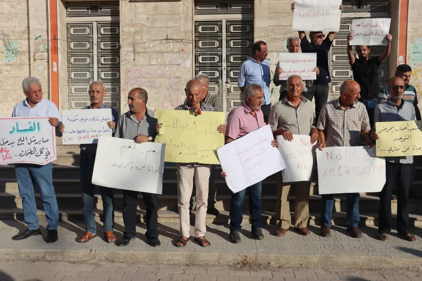 Qamishoi residents protest rising prices and power cuts