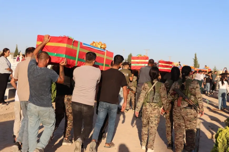 Remains of 18 martyrs transferred from Manbij to Kobani