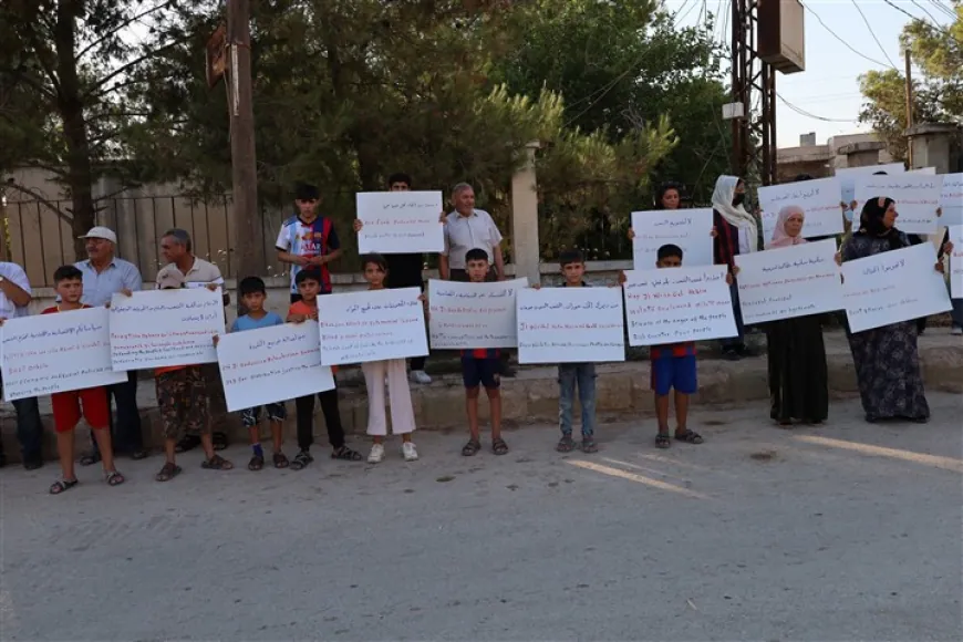 Demands for improved living conditions in Tel Tamer- Qamishlo