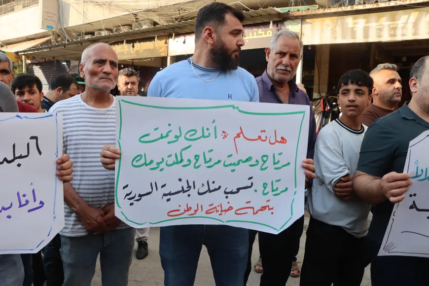 Demands for improved living conditions in Tel Tamer- Qamishlo