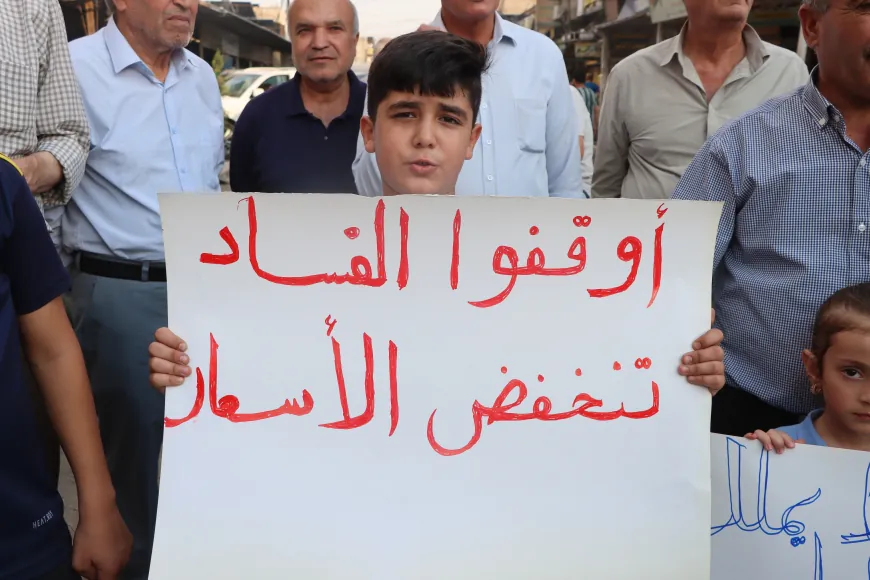 Demands for improved living conditions in Tel Tamer- Qamishlo