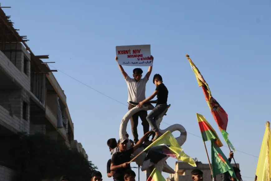 Mass rally calls for official recognition of Kobani name
