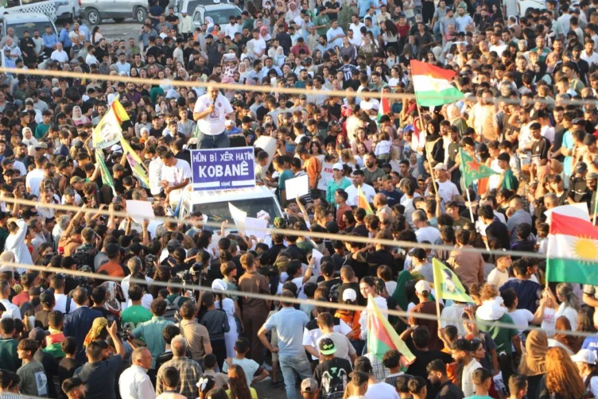 Mass rally calls for official recognition of Kobani name