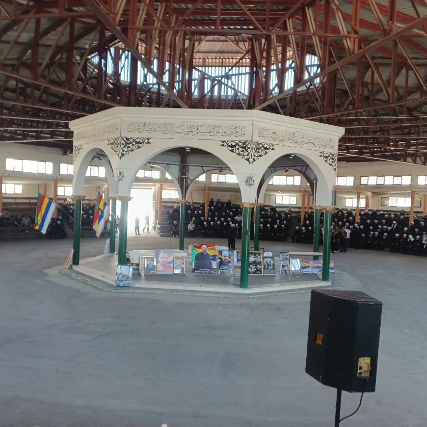 Mass rally held in Suwayda to mark 1st anniversary of July events