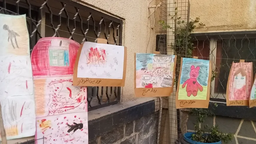 Art exhibition marks first anniversary of Sweida clashes