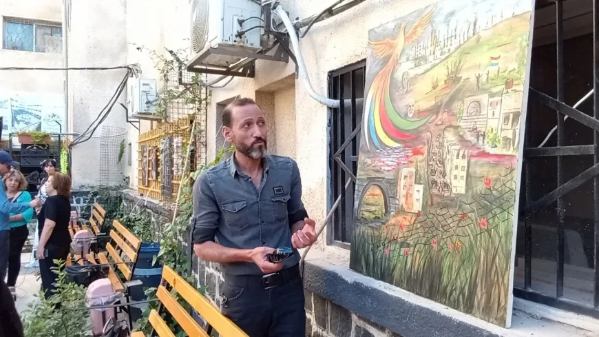 Art exhibition marks first anniversary of Sweida clashes