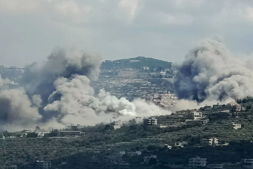 Israel intensifies its airstrikes with drones, artillery in southern Lebanon