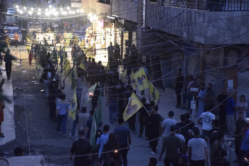 Mass rally in Al-Darbasiyah calls for leader Ocalan's release
