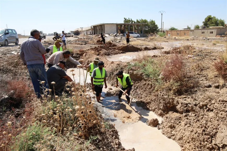 Arrival of Alouk water at Al-Hamma station