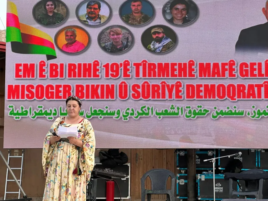 Celebrations commemorating 14th anniversary of July 19 Revolution begin in Rojava