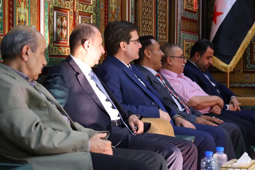 Hasakah Governor discusses state of educational institutions in region with Minister of Higher Education