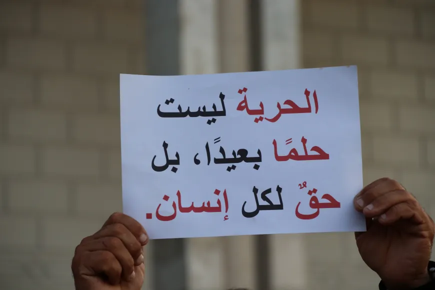 Families of detainees protest in Qamishlo demanding release