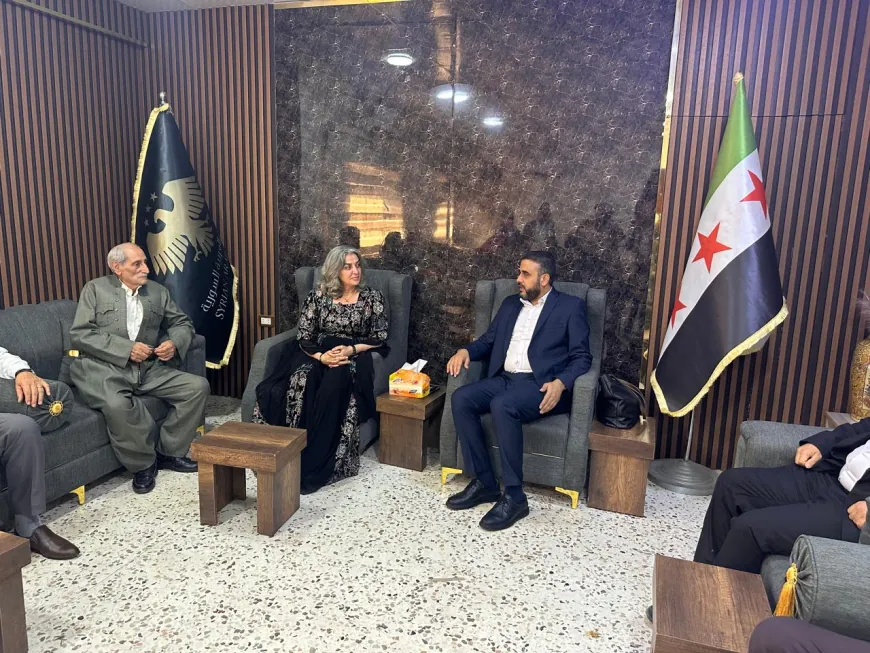 Political Affairs Delegation visits new Qamishlio region director