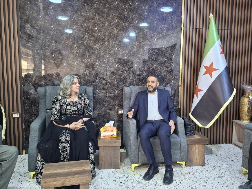 Political Affairs Delegation visits new Qamishlio region director