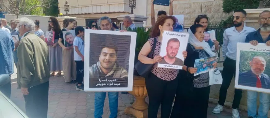 Sit-in in Sweida demands answers on missing people as Guterres visits Damascus