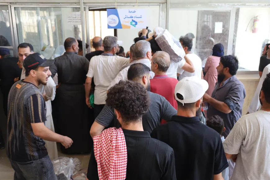 Crowds in Hasakah as deadline for exchanging old Syrian banknotes approaches