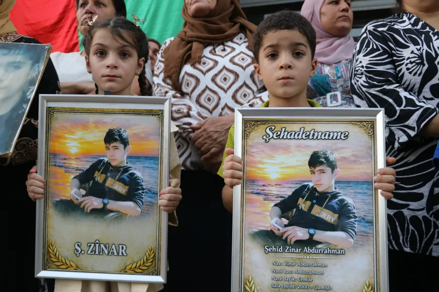 Qamishlo residents commemorate martyrs of western neighborhood bombing