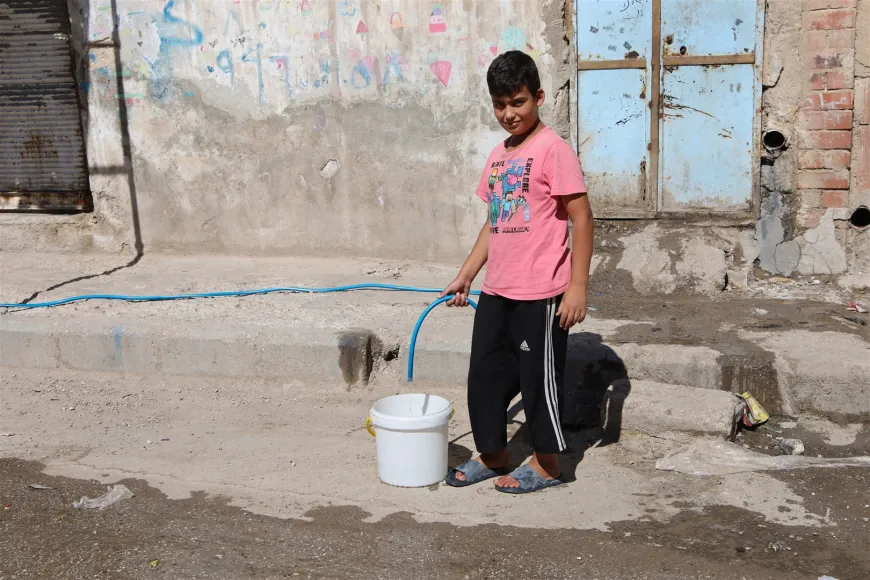 Despite resumption of pumping, Alouk water dose not reached all neighborhoods in Hasaka