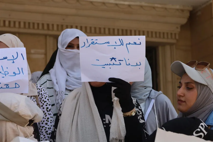 Hasakah contract teachers demand permanent jobs, unpaid salaries